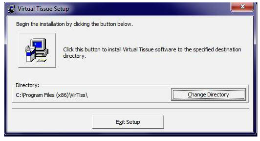 Virtual Tissue Setup Image